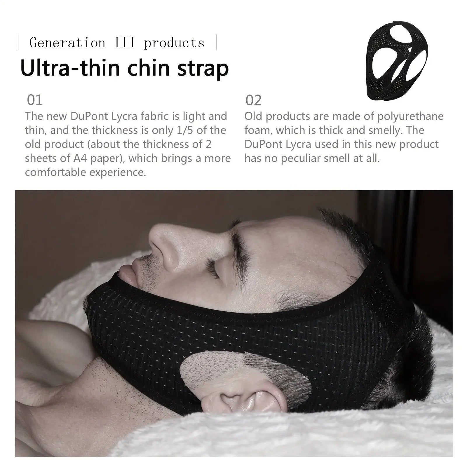 ANTI SNORING CHIN STRAP - SimplyLife