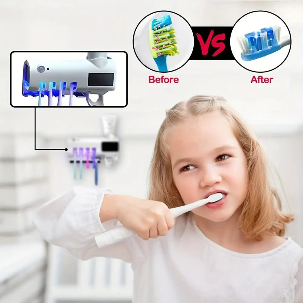 TOOTHBRUSH DISINFECTANT DISPENSER - SimplyLife