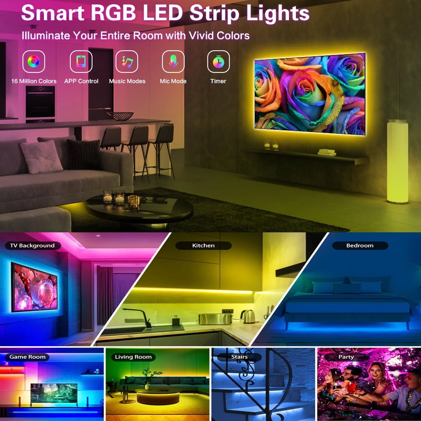 LED STRIP LIGHTS - SimplyLife