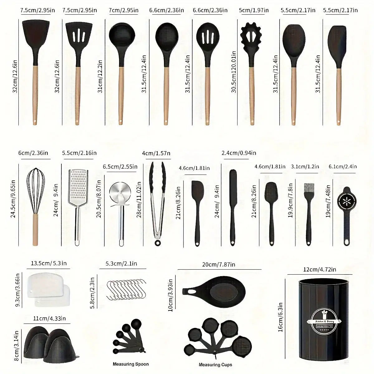 43 PIECE KITCHEN SET - SimplyLife