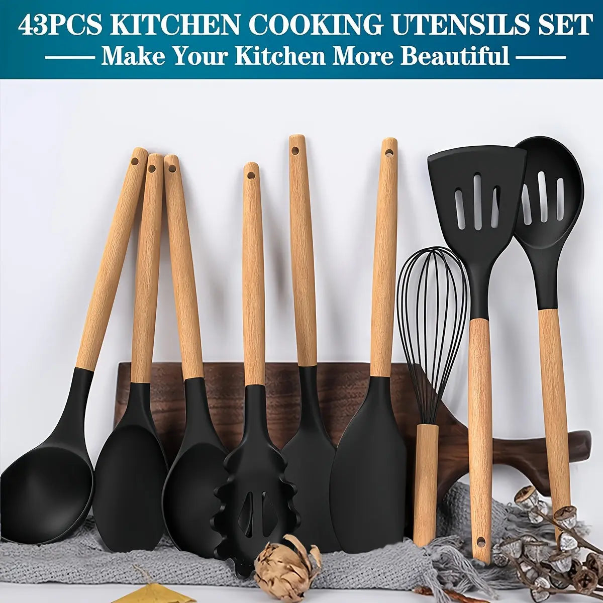 43 PIECE KITCHEN SET - SimplyLife